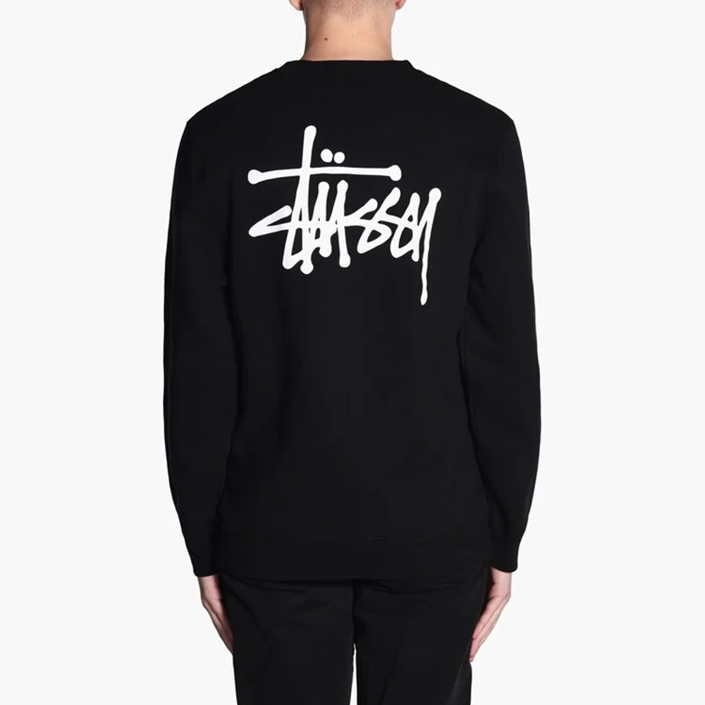 Толстовки Stussy Basic Crew hoodie, 1914143