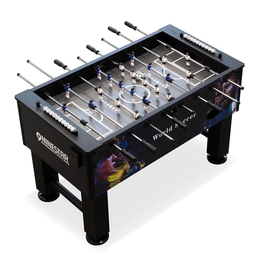 Игровой стол - футбол "Roma 9" (цветной)