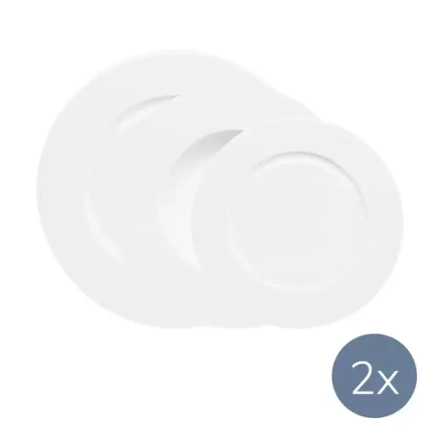 ASA - Набор тарелок A&#39;Table Gourmet на 2 персоны / артикул   1955013 + 1957013 + 1954013  / GTIN