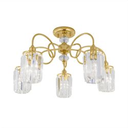 Citilux Синди CL330152 Люстра хрустальная Золото