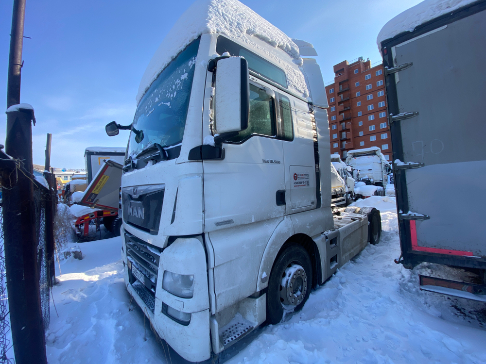 MAN TGX 4x2 Седельный тягач 18.500 4Х2 BLS (Дизельный, 12,4 л, 500 л.с., АТ)