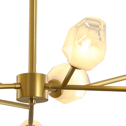 Люстра KM1245P-9 brass