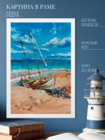 Картина на стену для интерьера на холсте 33*48 см