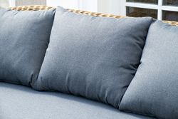 "Барселона" лаунж-зона из искусственного ротанга, цвет соломенный