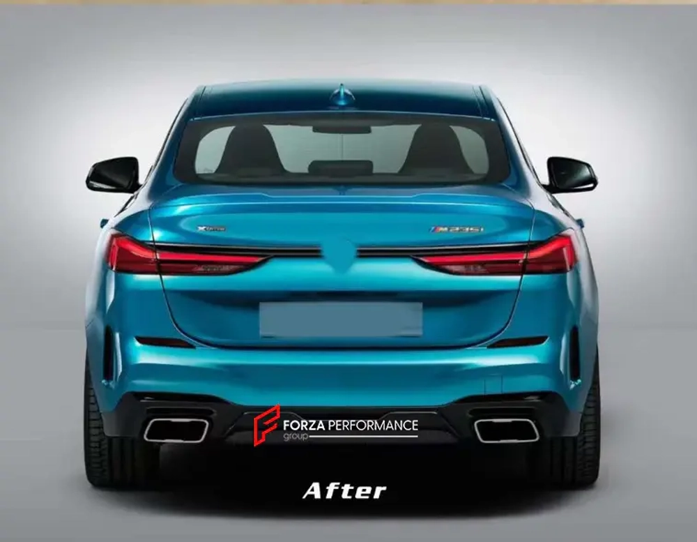 Диффузор заднего бампера М Пакет для BMW 2 серии F44 2019+ БМВ обвес