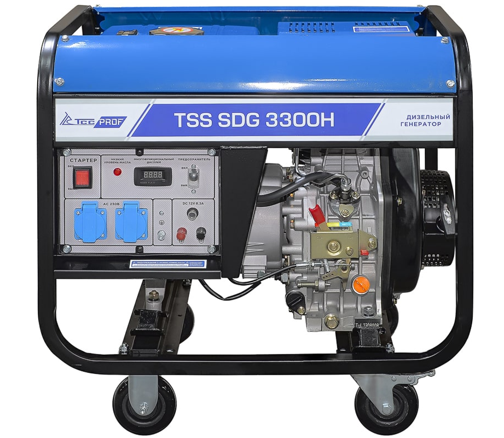 Дизель генератор 3 кВт TSS SDG 3300H