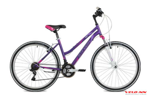 Велосипед STINGER 26" LATINA V, фиолетовый
