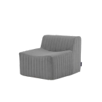 Бескаркасное кресло BuySoft (серый)