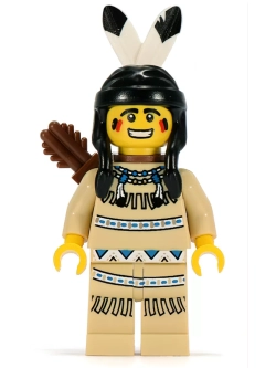 LEGO Minifigures series 1 серия 8683 Индеец