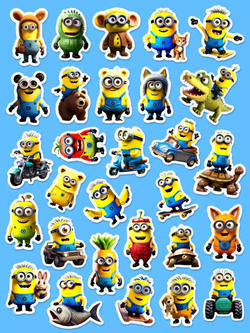 Наклейки детские на телефон мышки