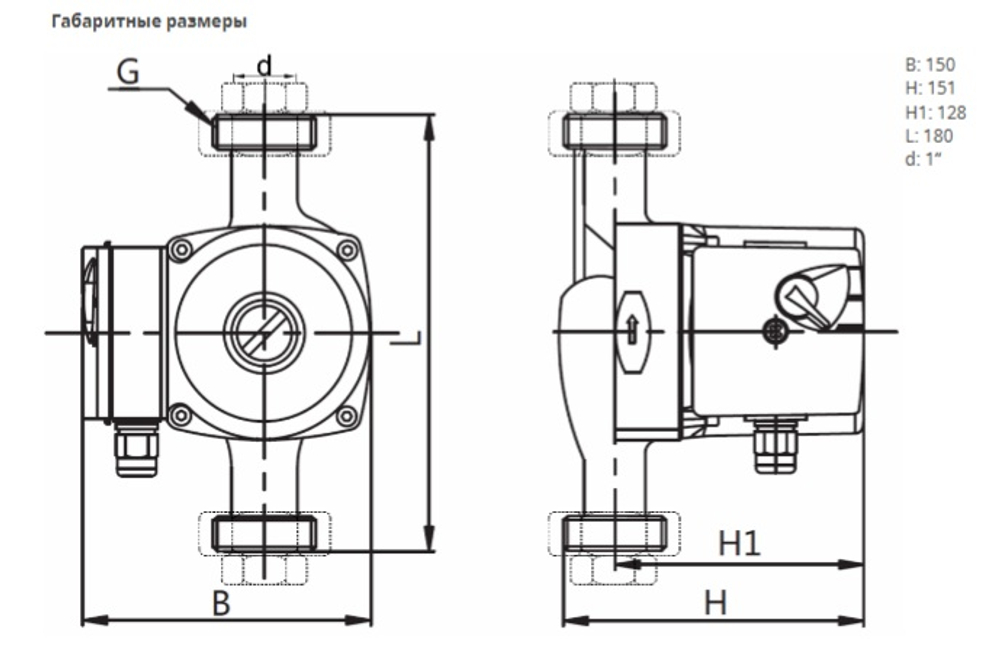 Насос NOZ 25/13 EM