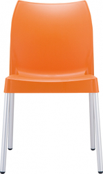 Стул пластиковый Siesta Contract Vita, оранжевый