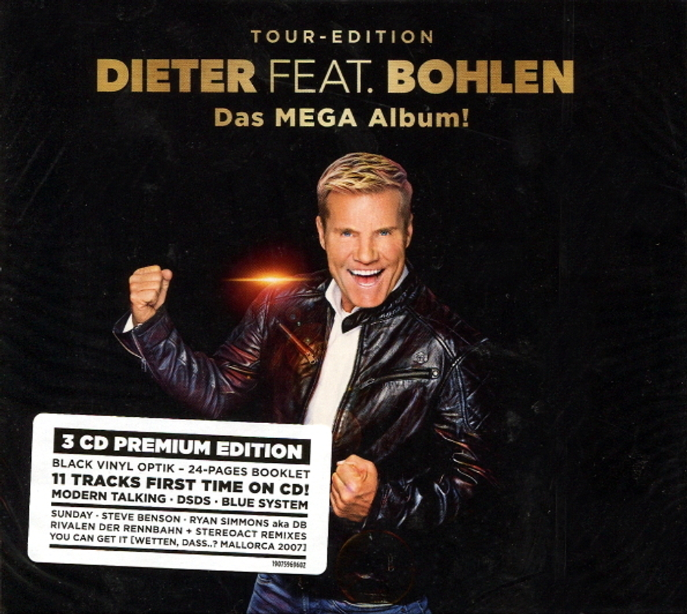 Dieter Bohlen / Dieter feat. Bohlen: Das Mega Album - Tour-Edition (Digipack)(3CD)