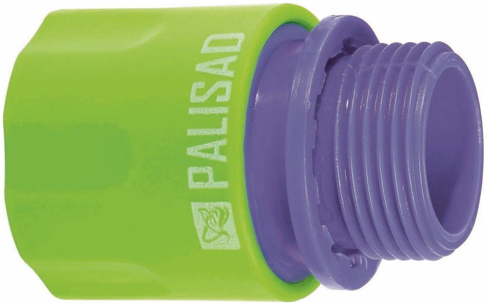 СОЕДИНИТЕЛЬ PALISAD ПЛАСТМАССОВЫЙ БЫСТРОСЪЕМНЫЙ ВНЕШ/РЕЗЬБА 3/4 66175