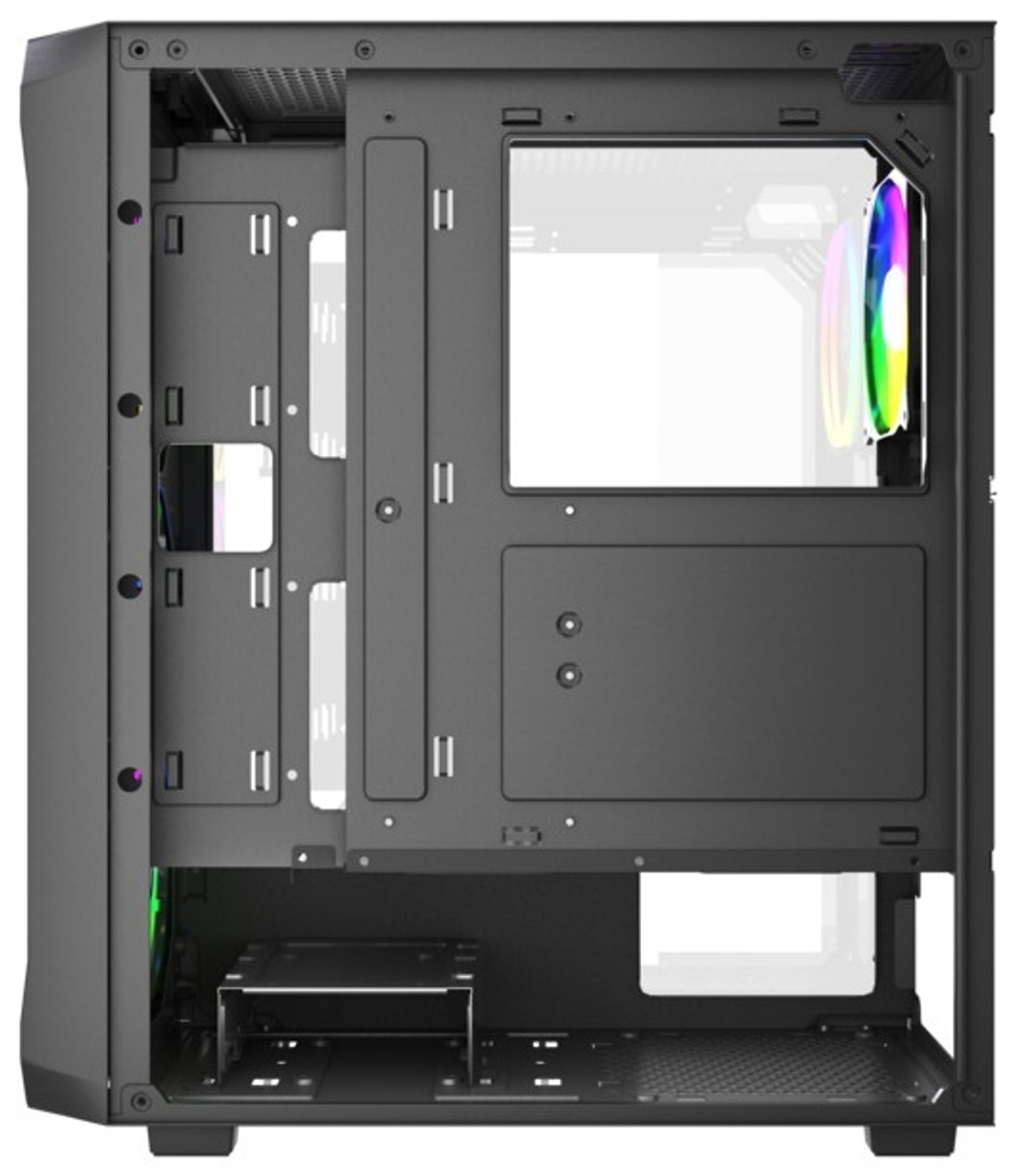 Корпус Wintek Tornado Pro PS195-B-M TG черный