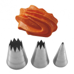 Насадка кондитер. "Звезда" d=2 мм. нерж. (OSM-2.0) (31267)