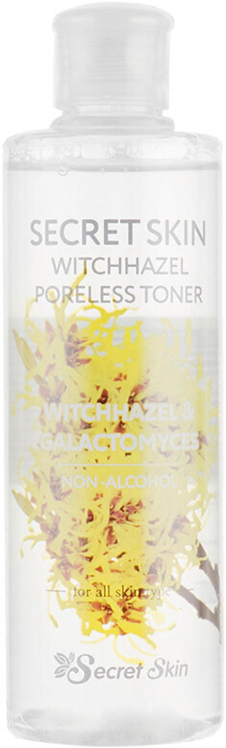 Secret Skin Тонер с экстрактом гамамелиса Witchhazel Poreless, 250 мл