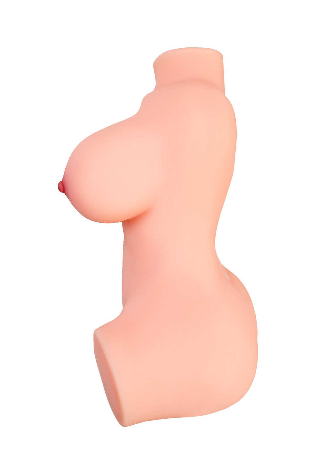 Реалистичный мастурбатор в форме женского тела с 2 любовными входами (Цвет: телесный)