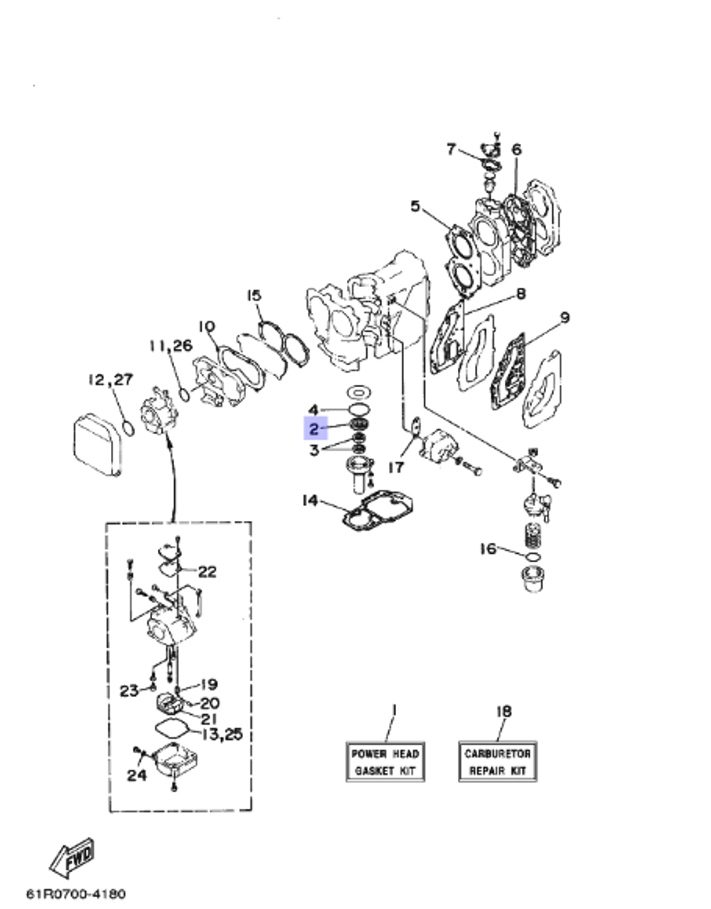 Сальник Yamaha 9310225008