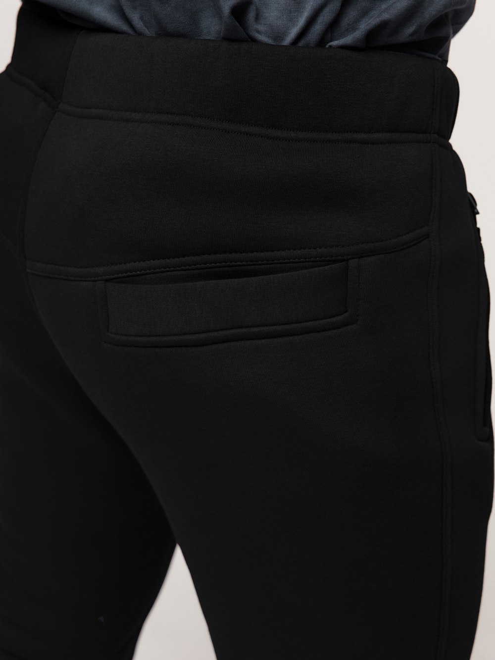 Black sports trousers