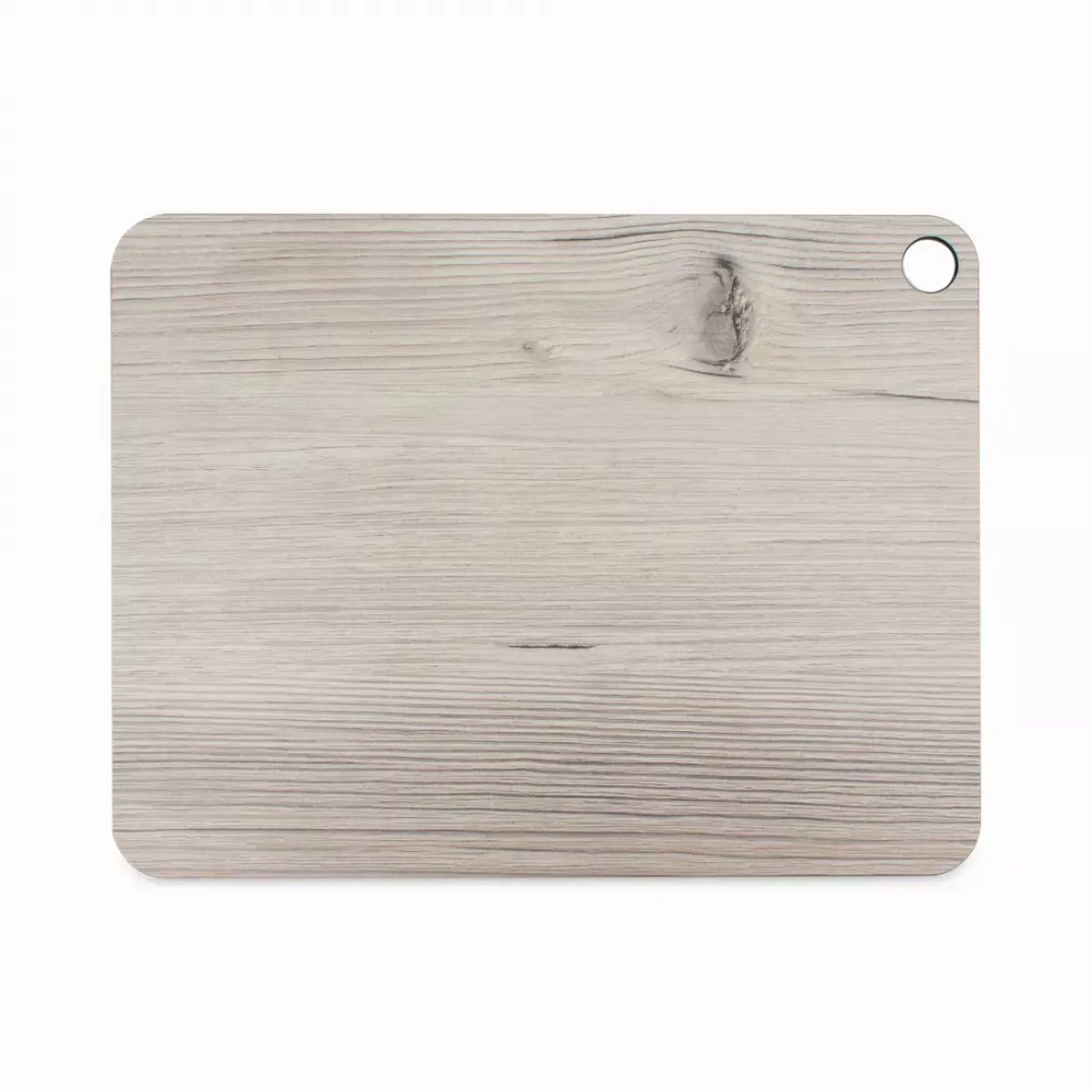 Доска разделочная с желобом 33x25см ComposeEat Elegance белое дерево