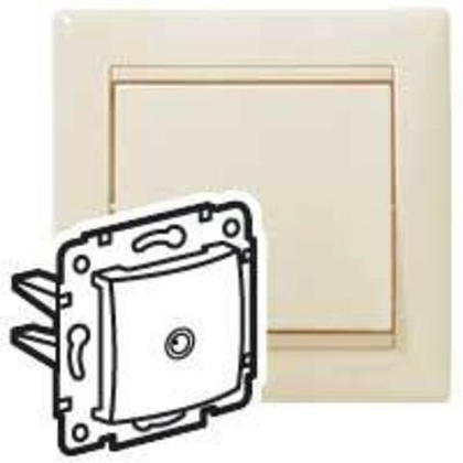 Розетка TV (телевизионная) "звезда" - слоновая кость Valena Classic LEGRAND