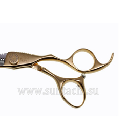 Филировочные ножницы Сантачи Идеал ZS-TH-5527Q Золотые