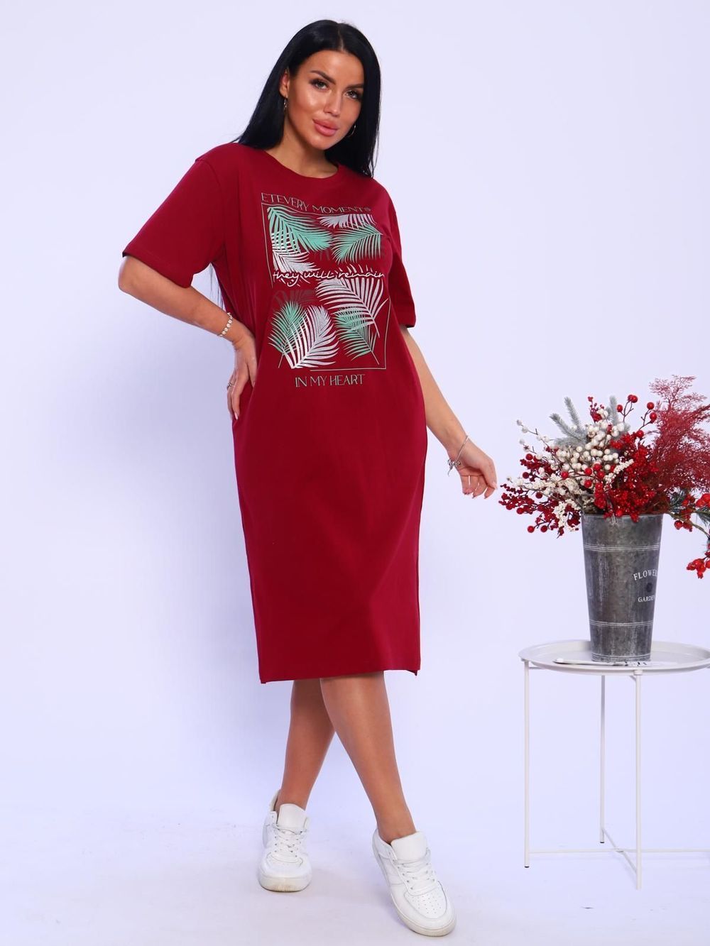 Аделин - туника бордовый Iv-capriz (Акция)