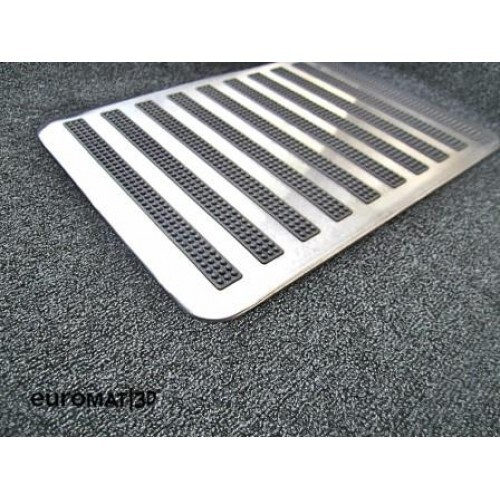 Коврики салона для FORD Explorer (2015-) Euromat 3D Lux серые. Арт. EM3D-002217G