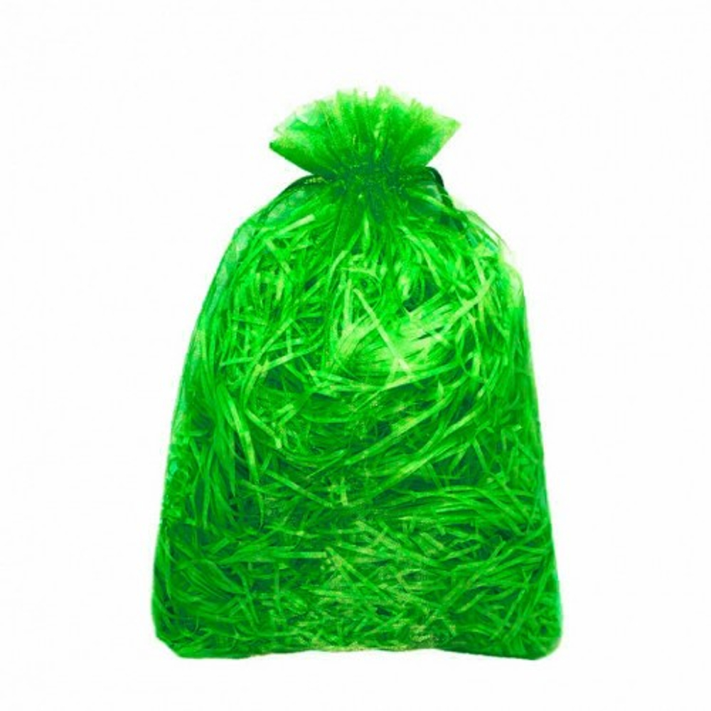 Мешочек 26х32см Органза (Зеленый)