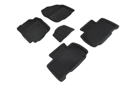 Коврики EVA 3D соты для Toyota RAV4 IV 2012-2019, Seintex.95223