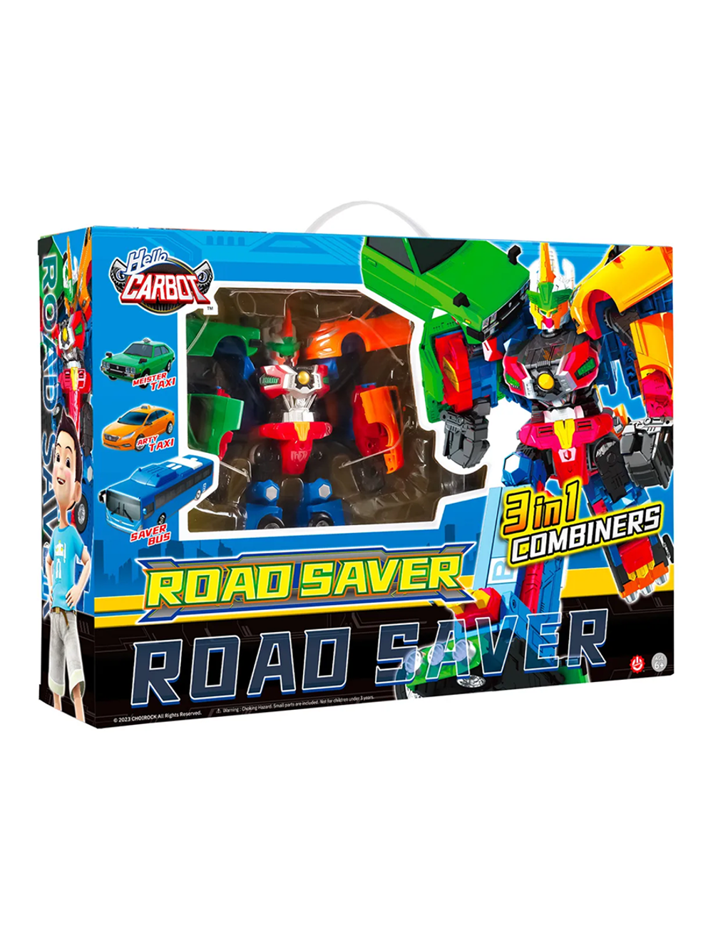 Робот-трансформер Road Saver 3 в 1 Hello Carbot 42891