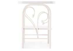 Прикроватная тумба Клео 2 белая / белая