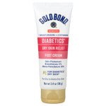 Gold Bond, лечебный крем для ног для облегчения сухой кожи при диабете, для сухой и очень сухой кожи, 96 г (3,4 унции)