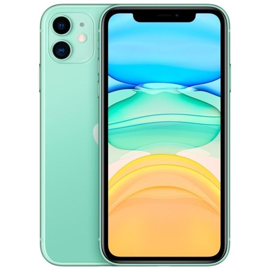 Смартфон Apple iPhone 11 64 ГБ Зеленый (nano SIM+eSIM)