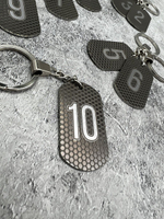 Номерки на ключи металлические