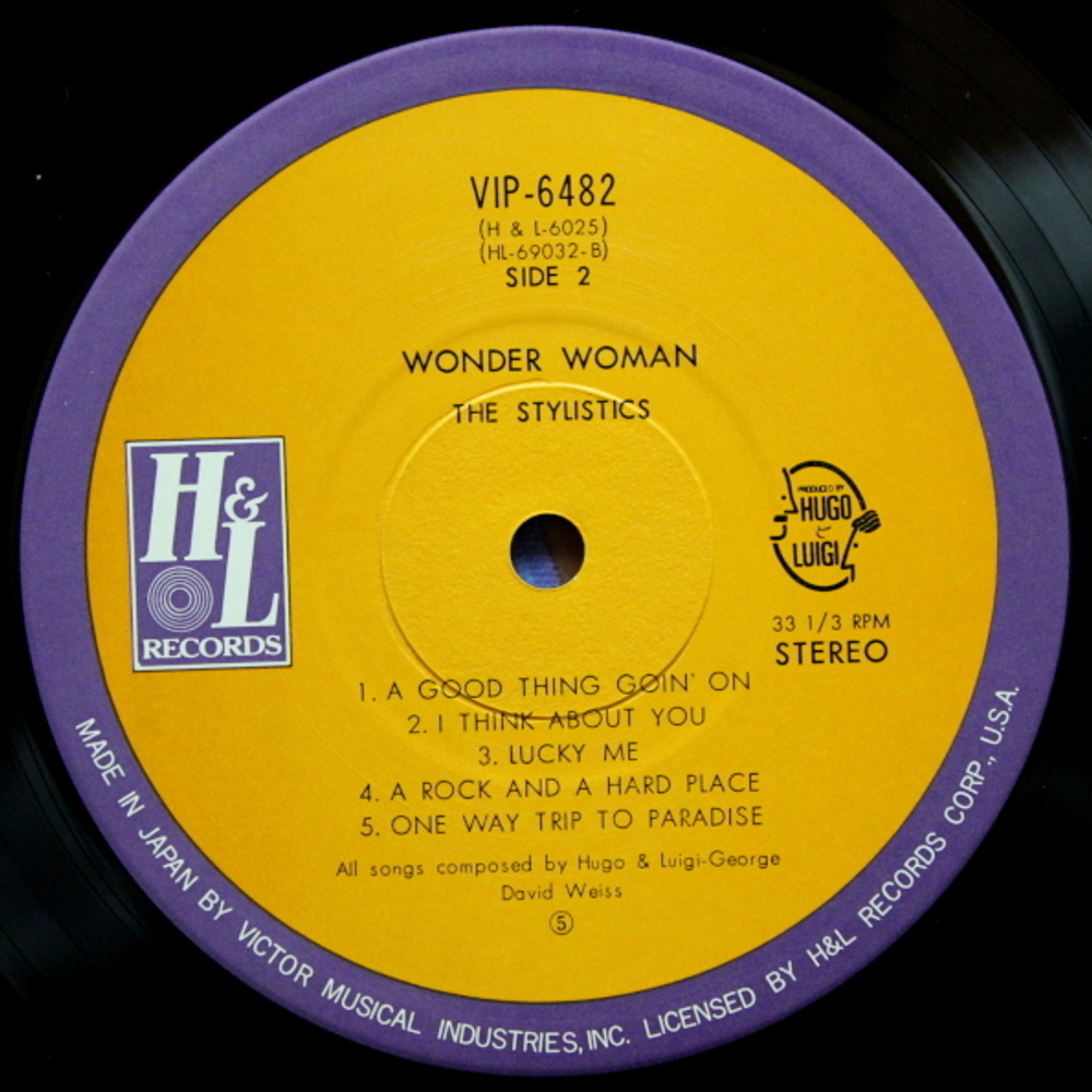 The Stylistics / Wonder Woman (LP)