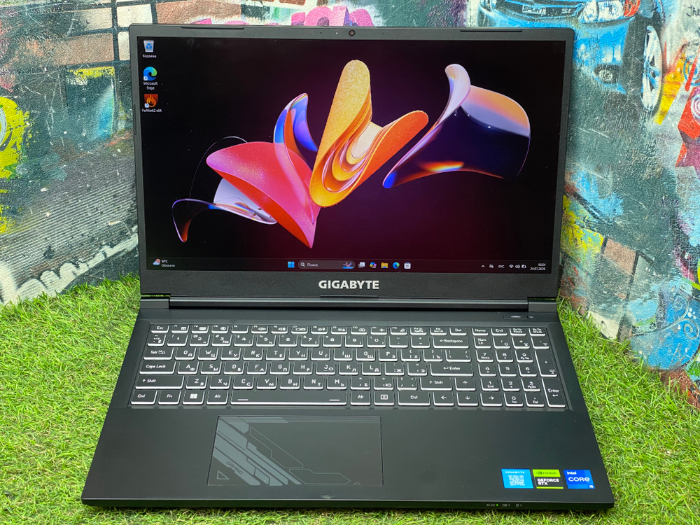 Игровой GigaByte 15' i5-12500H/RTX 4050 6GB/16GB/512GB/ G5 MF/Windows 11