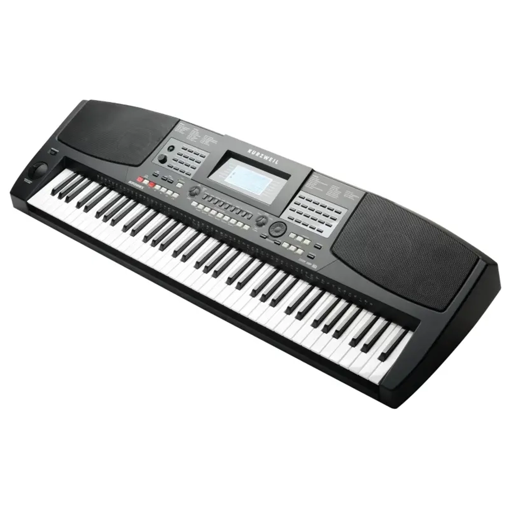 KURZWEIL KP300X LB - синтезатор, 76 клавиш, полифония 128, цвет чёрный. Размеры (ШxВхГ), мм 1235 c x 423 x 162 Вес, кг 11,5.