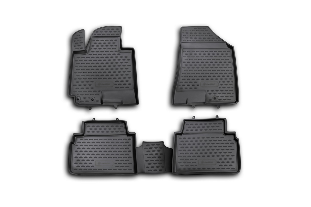 Коврики в салон для KIA Sportage (III, IIIr), 2010-2016, 4 шт. (полиуретан) NLC.25.33.210H