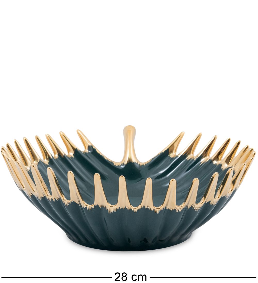 OS-207/2 Декоративное блюдо Коллекция «Листья»