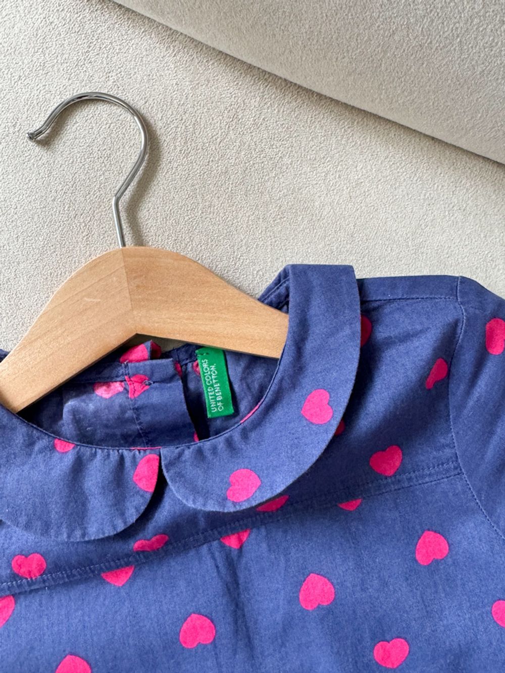 Хлопковая рубашка Benetton, 92