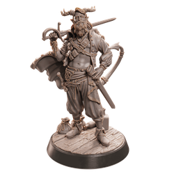Завистливая буря Envious Tempest Миниатюры 32-56-75мм (Нет / 75mm / Vane Horns)