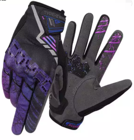 мотоперчатки Scoyco CBP-MC01 фиолетовые 3XL