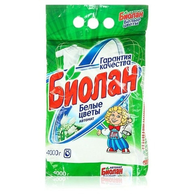 Порошок для стирки "Биолан" автомат 4кг (3)