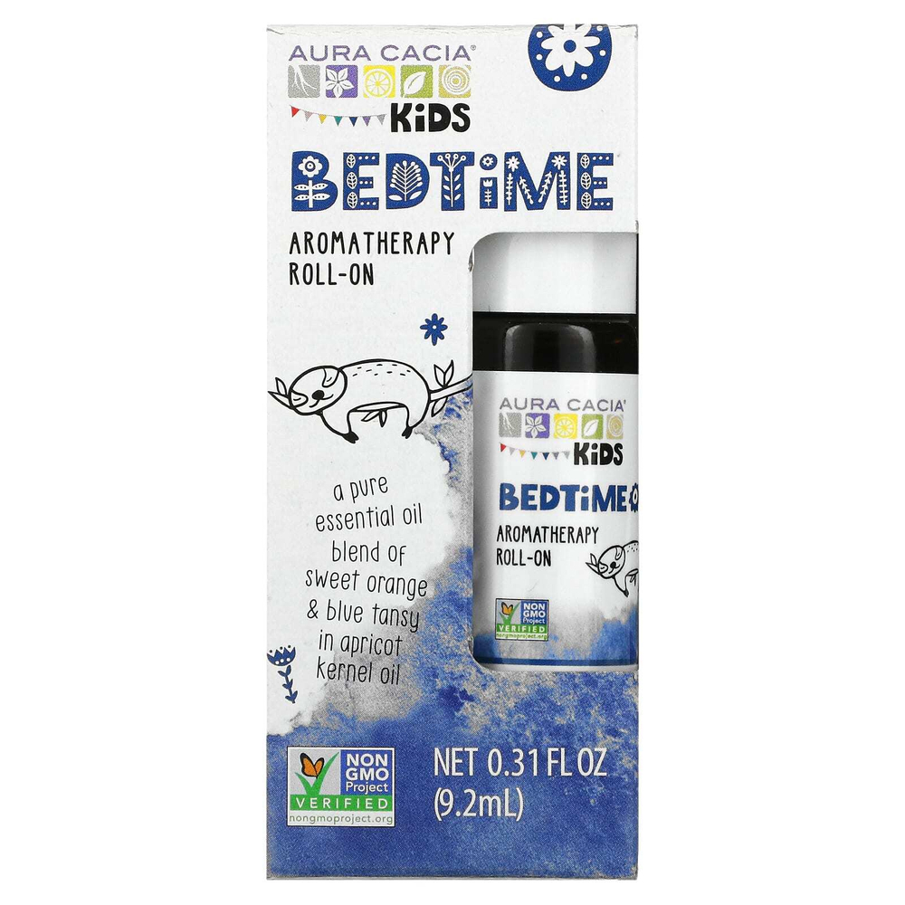 Aura Cacia, Kids, шариковая ароматерапия перед сном, 9,2 мл (0,31 жидк. унц.)
