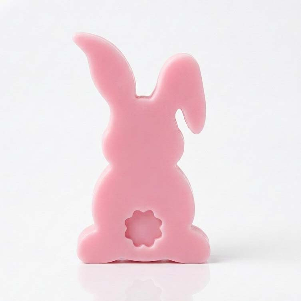 Свеча Зайчик розовый