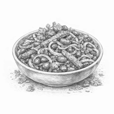 Салат «Аля-Тбилиси»