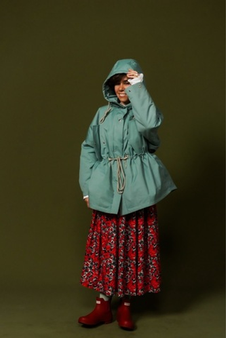 Парка утепленная, "Мята"