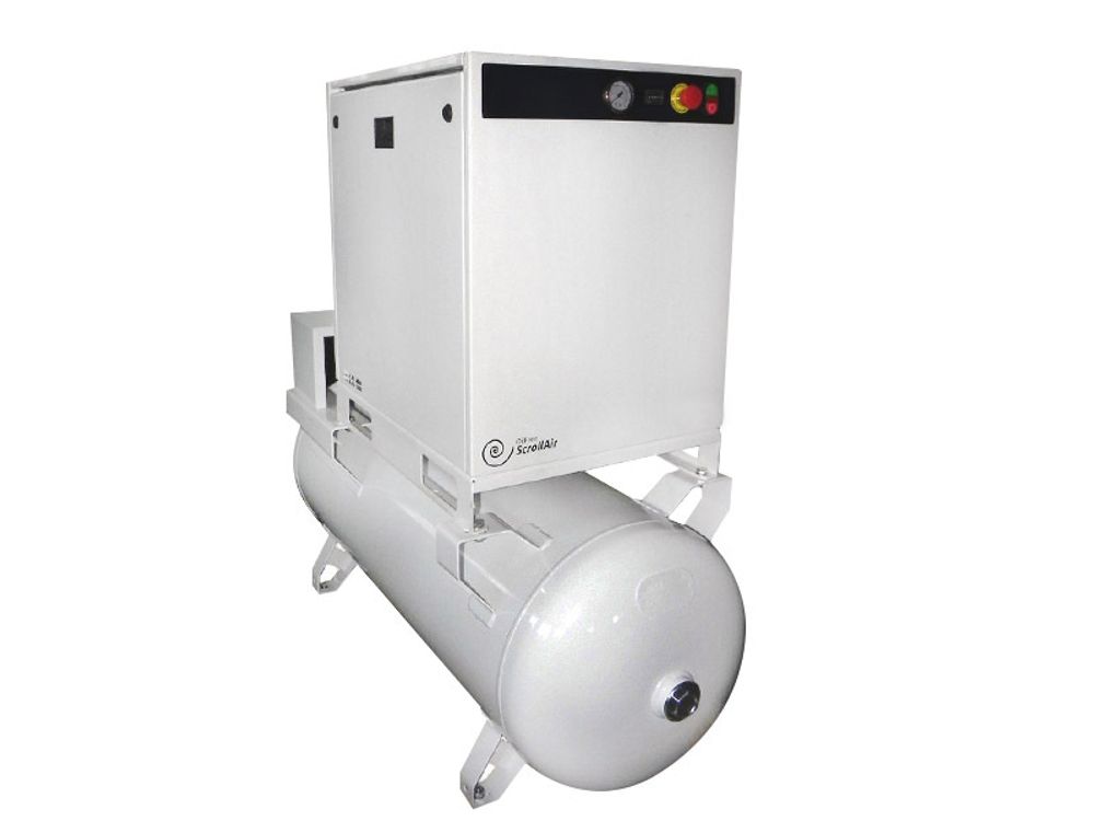 Спиральный компрессор Remeza КС10-8-270 380В на ресивере 270л.